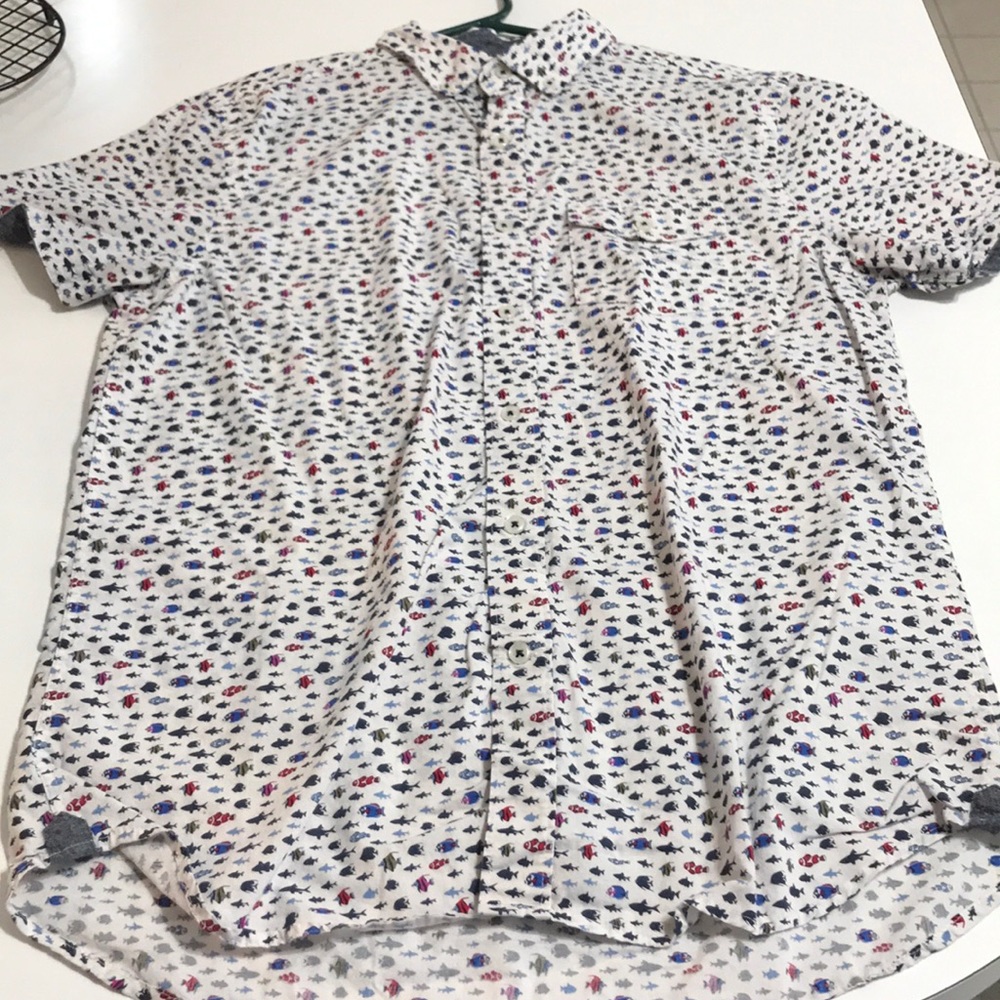Casual Button Down Dress Shirt
